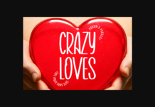 Crazy Loves Font Poster 1