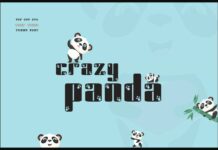 Crazy Panda Font Poster 1