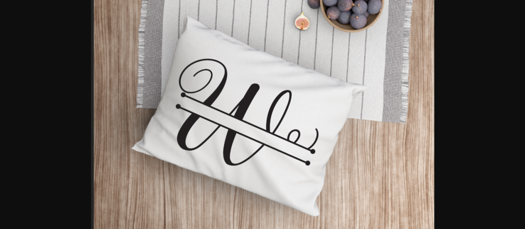 Creamy Monogram Font Poster 7