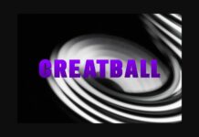 Creatball Font Poster 1