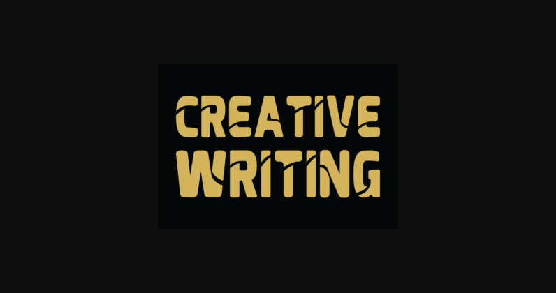 Creative Writing Font Poster 2