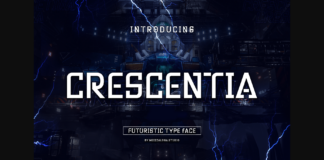Crescentia Font Poster 1