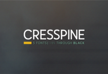 Cresspine Font Poster 1