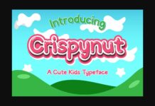 Crispynut Font Poster 1