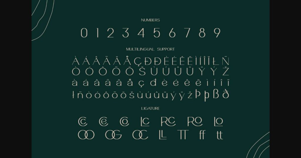 Croiscella Font Poster 9