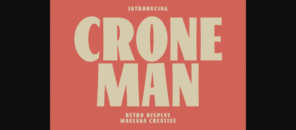 Croneman Font Poster 1