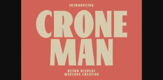Croneman Font Poster 1