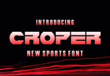 Croper Font Poster 1