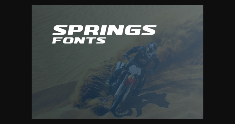 Croshed Font Poster 4