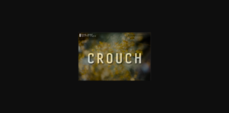 Crouch Font Poster 1