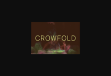 Crowfold Font Crowfold Font Poster 1
