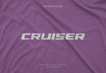 Cruiser Font Poster 1