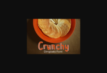 Crunchy Font Poster 1