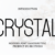 Crystal Font