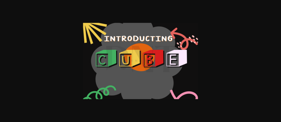 Cube Font Poster 3