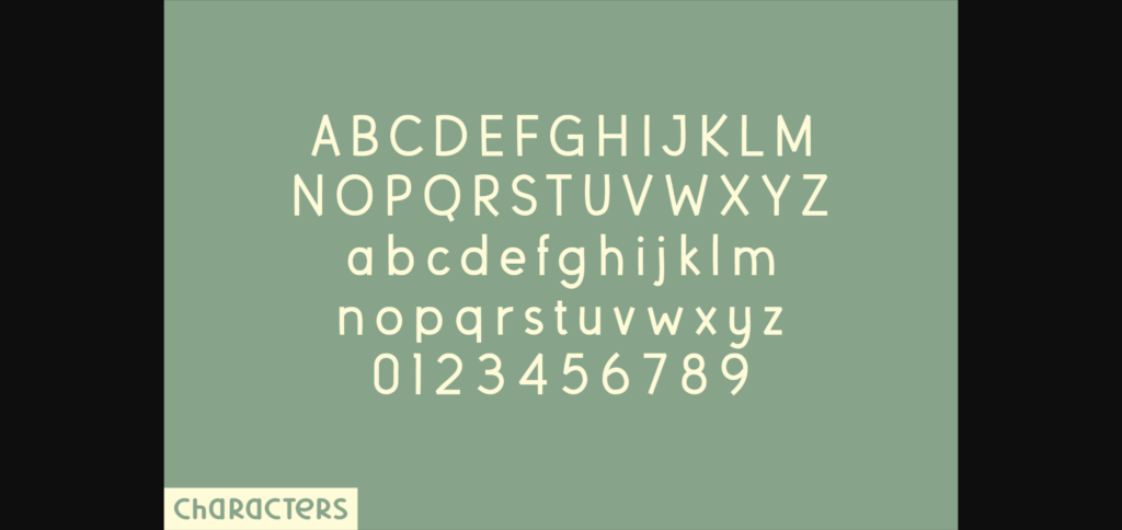 Cucumber Font Poster 4