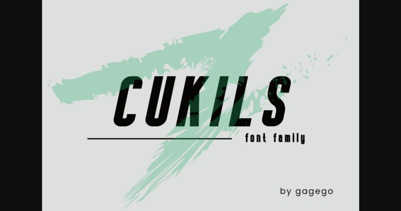Cukils Font Poster 3