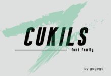 Cukils Font Poster 1