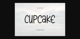 Cupcake Font Poster 1