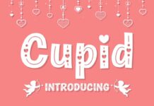Cupid Font Poster 1