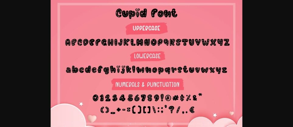 Cupid Font Poster 9