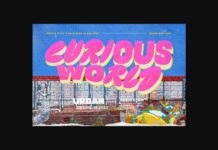 Curious World Font Poster 1