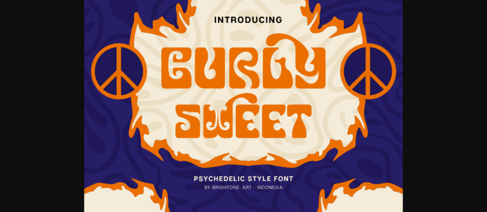 Curly Sweet Font Poster 3