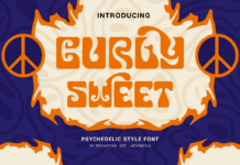 Curly Sweet Font Poster 1