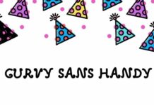 Curvy Sans Handy Fonts
