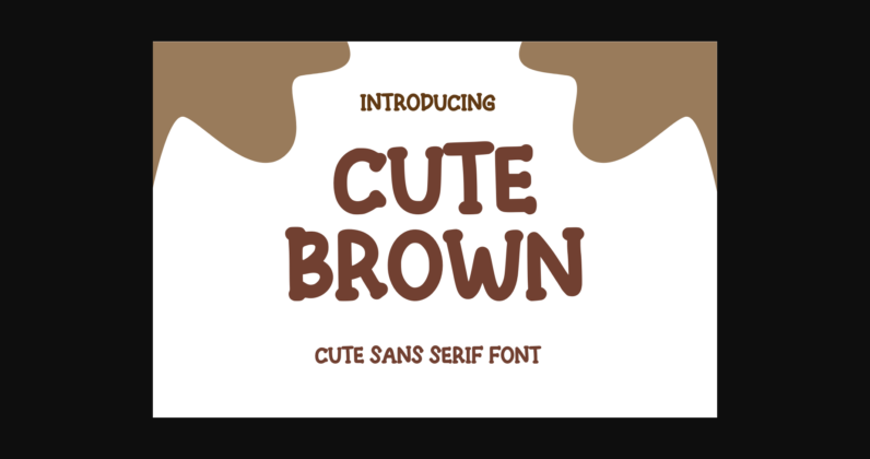 Cute Brown Poster 1