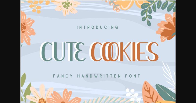 Cute Cookies Font Poster 3