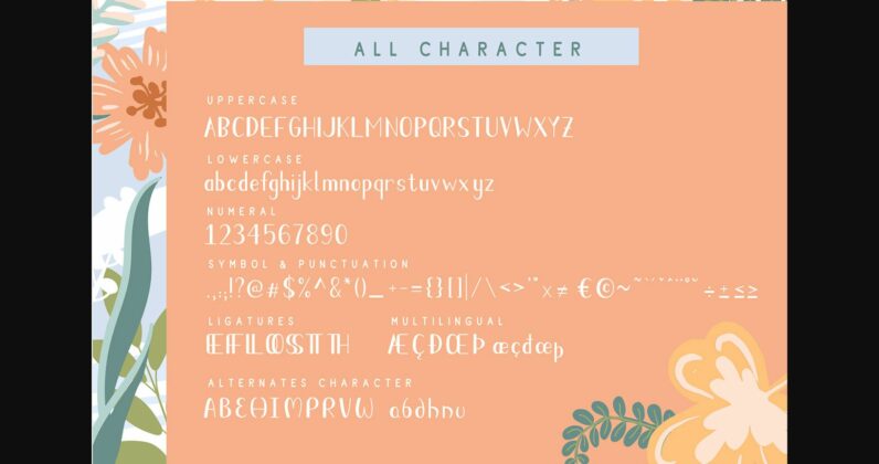 Cute Cookies Font Poster 8