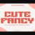 Cute Fancy Font