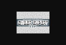 Cyber Expert Font Poster 1