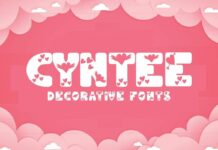 Cyntee Font Poster 1