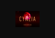 Cynzia Thin Font Poster 1
