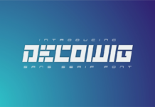 Decowig Font Poster 1