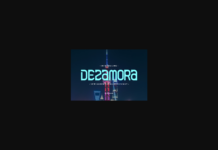 Dezamora Font Poster 1