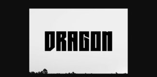 Dragon Font Poster 1