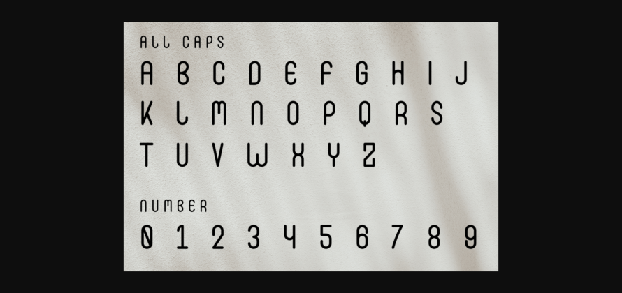 Dabora Font Poster 4