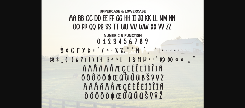 Daddy Farmhouse Font Poster 9