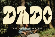 Dado Font Poster 1