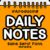 Daily Notes Font