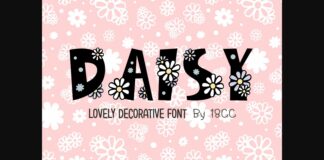 Daisy Font Poster 1