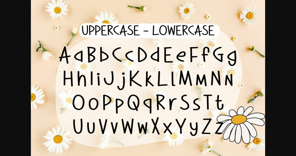 Daisy Land Font Poster 5