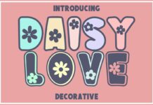 Daisy Love Font Poster 1