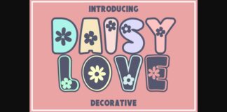 Daisy Love Font Poster 1