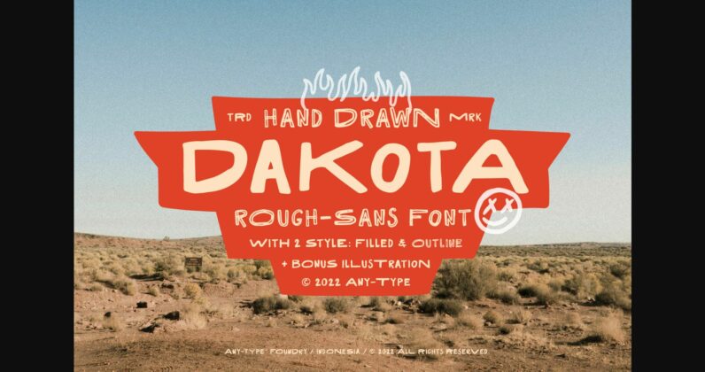 Dakota Font Poster 3