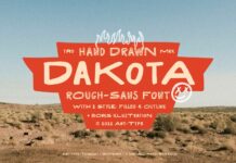 Dakota Font Poster 1