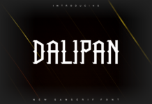 Dalipan Font Poster 1